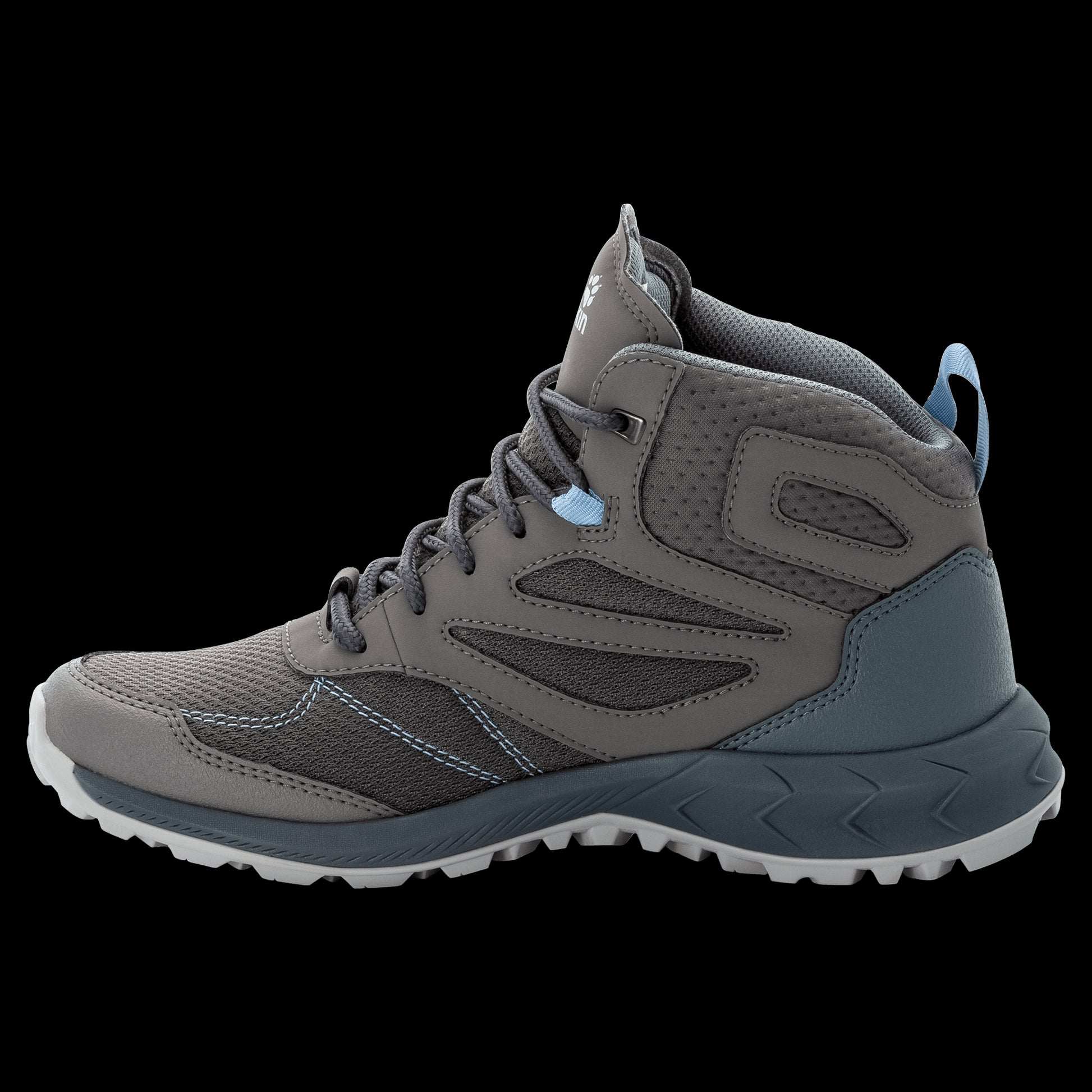 WOODLAND TEXAPORE MID W - grey / light blue - 6
