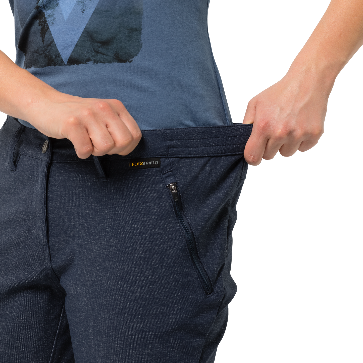 WINTER TRAVEL PANTS WOMEN - Midnight Blue - 19