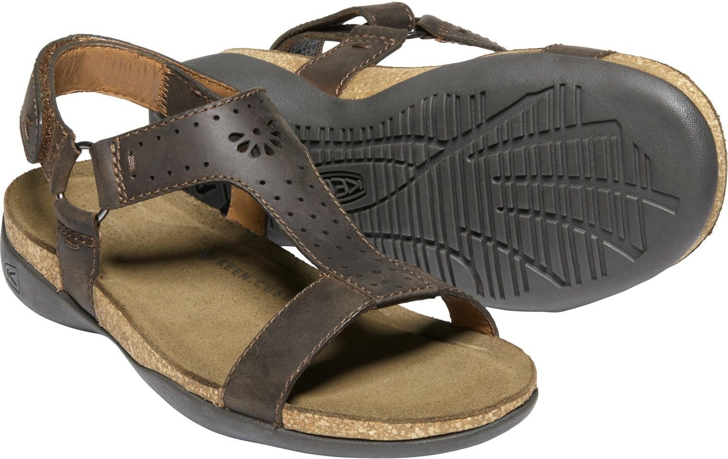Kaci Ana T-Strap Sandal - dark earth - 5,5 US