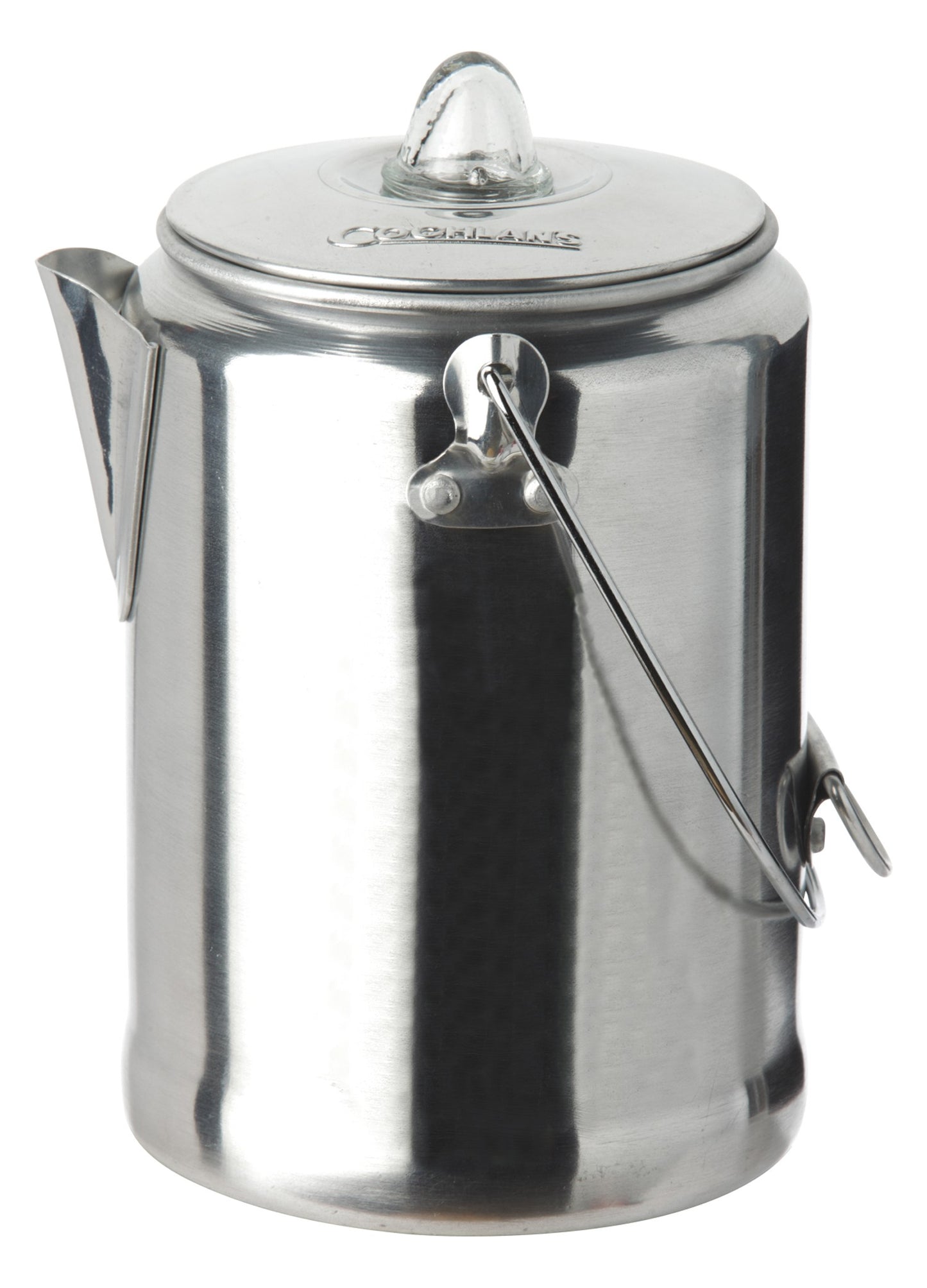 Aluminium Percolator-Kaffee-Kanne - alu - -