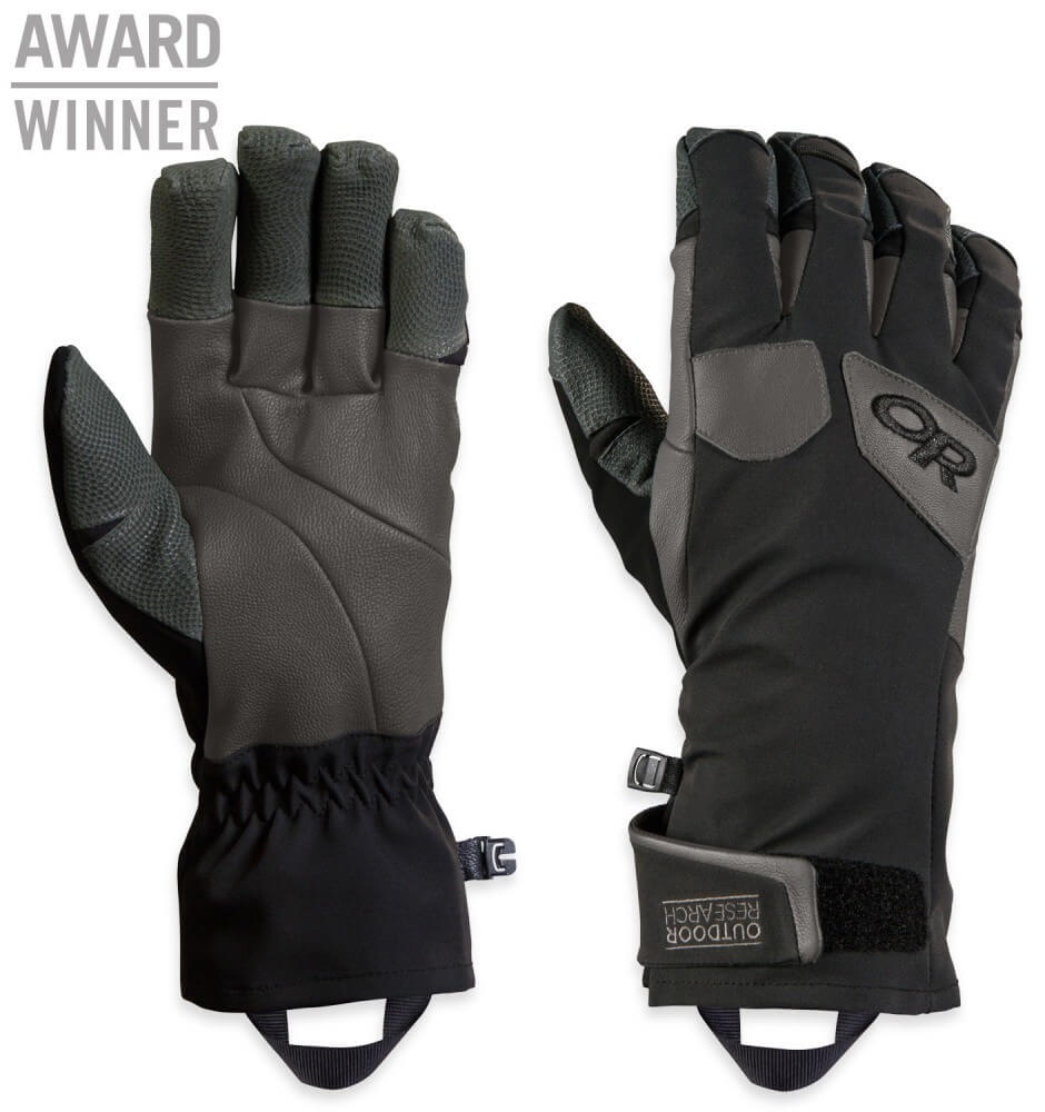 Extravert Gloves - black/charcoal - S