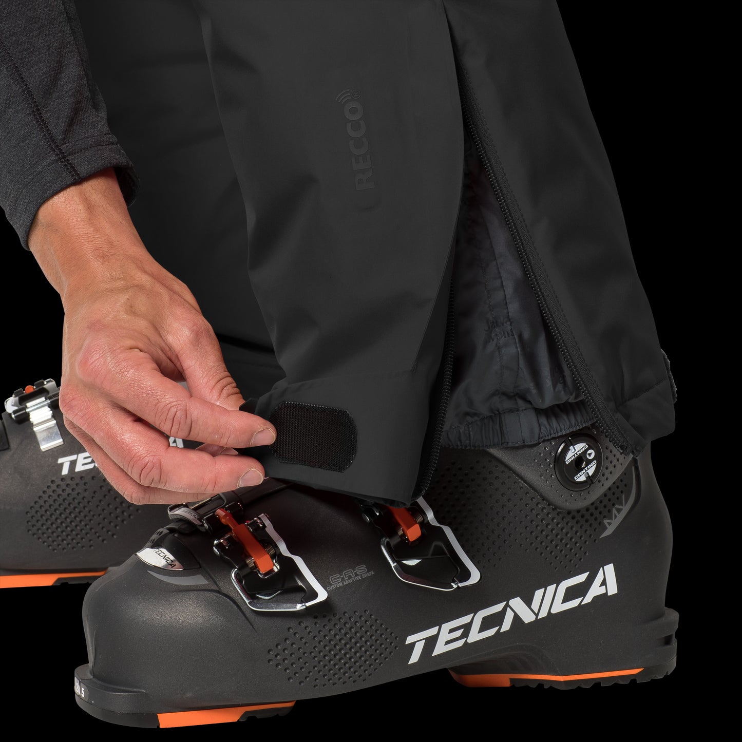 POWDER MOUNTAIN PANTS M - Black - 94