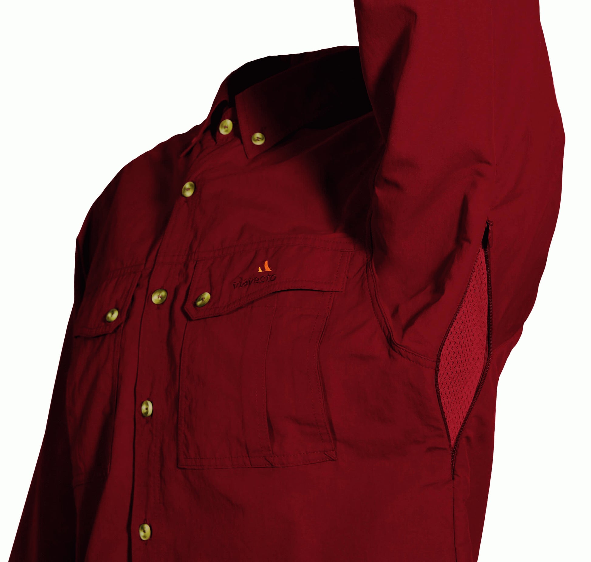 Damenhemd Sra. Cabral - Rot - 36 Damen