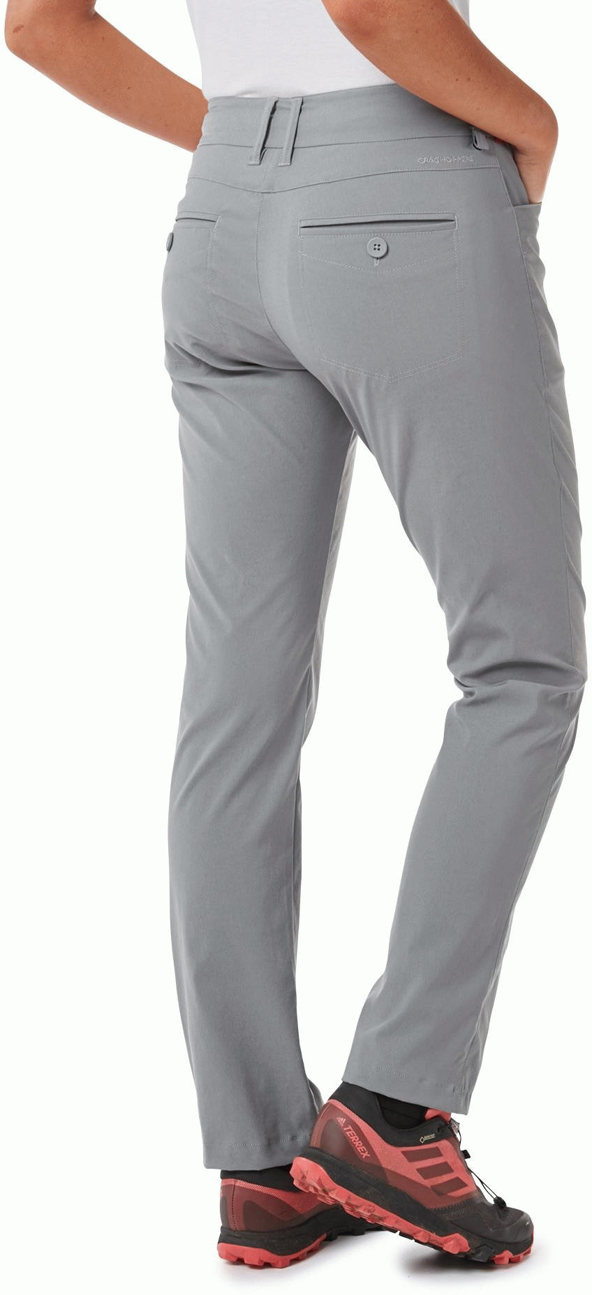 Nosilife Clara II Pant - cloud grey - 44 Damen