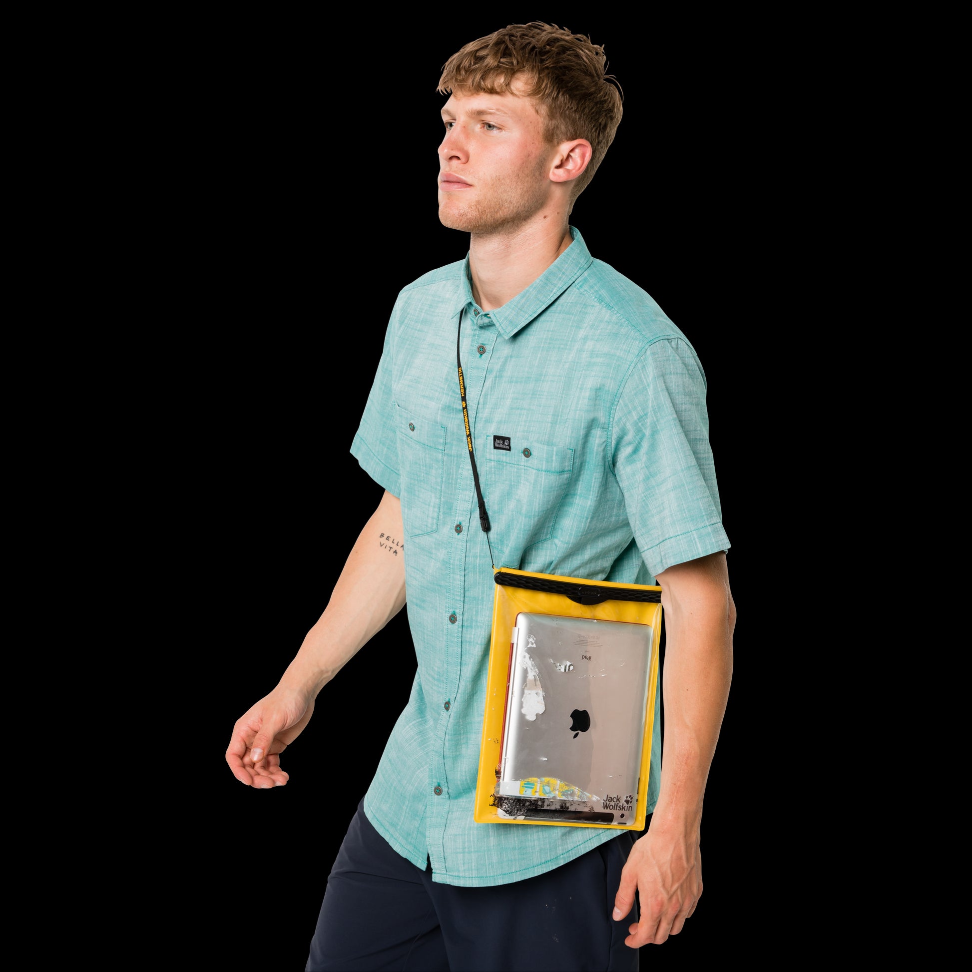 HERMETIC POUCH M - burly yellow XT - ONE SIZE