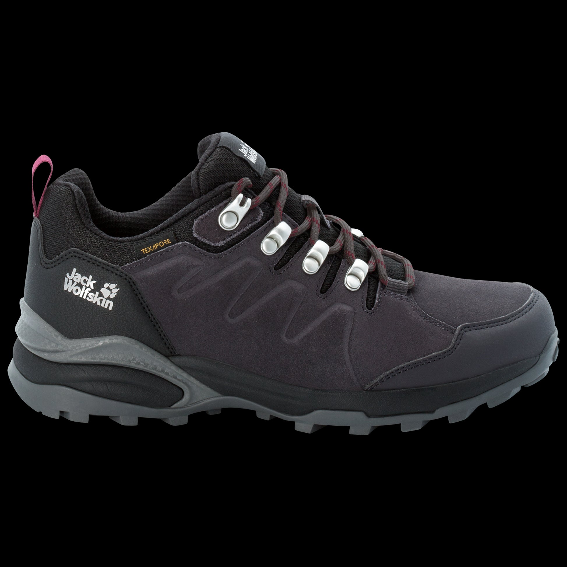 REFUGIO TEXAPORE LOW W - dark steel / purple - 39