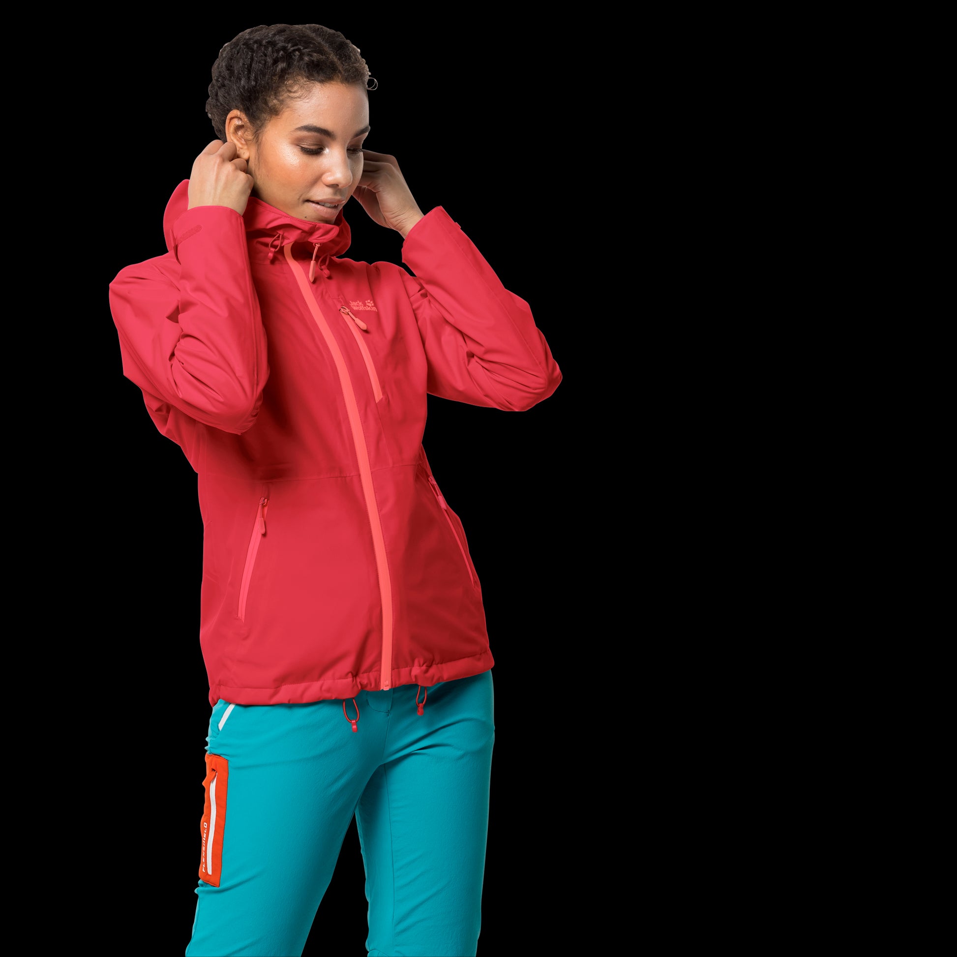EAGLE PEAK JACKET W - tulip red - S