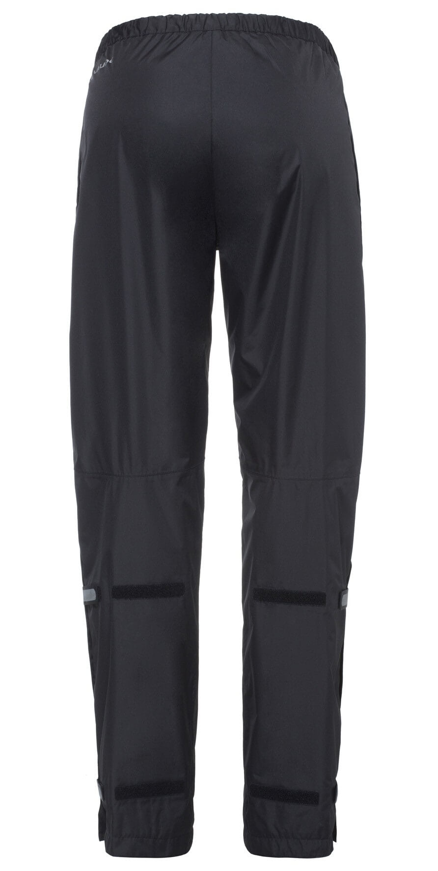 Fluid Full-Zip Pants Wo - Black - 34 Damen