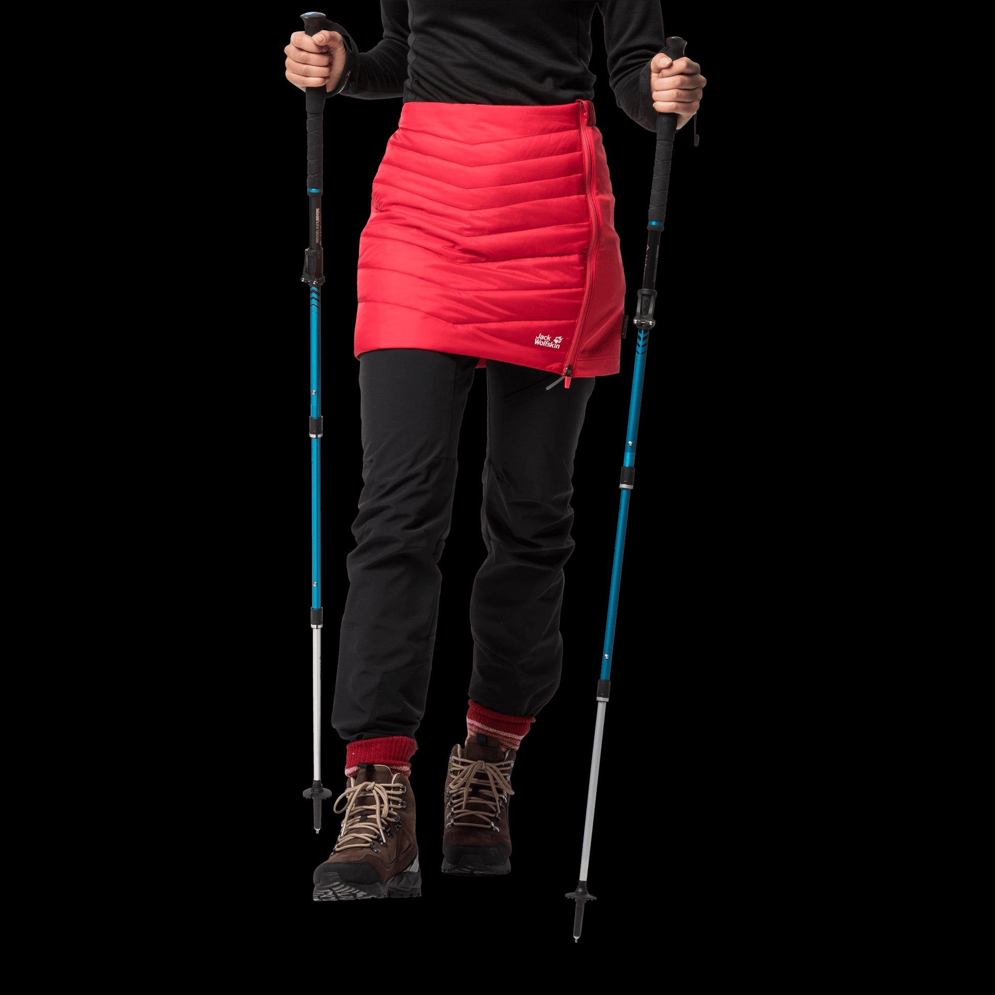 ATMOSPHERE SKIRT WOMEN - clear red - S