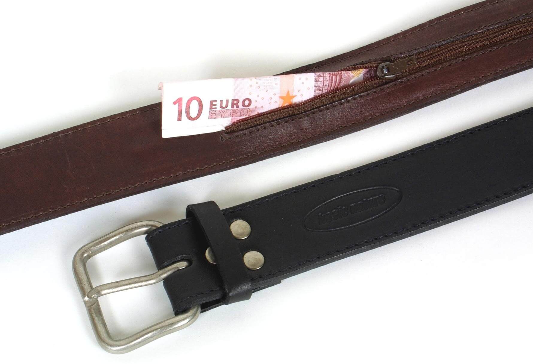 BN Geldgürtel Classic - Schwarz - 90CM