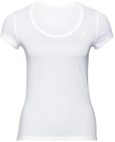 Fitted Crewe Neck S/S W's - white - XS