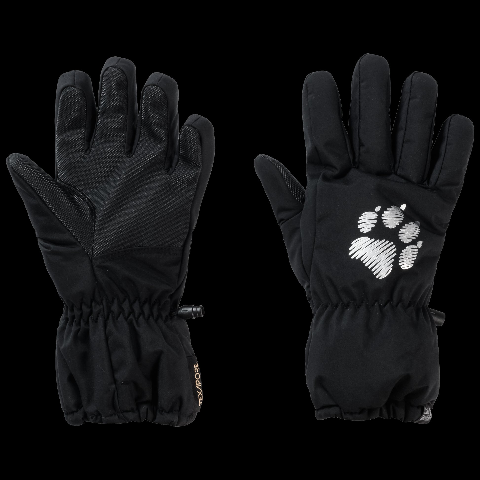 TEXAPORE SNOW GLOVE KIDS - Black - 116