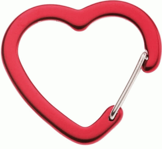 Corazon Herz Karabiner - fire - -