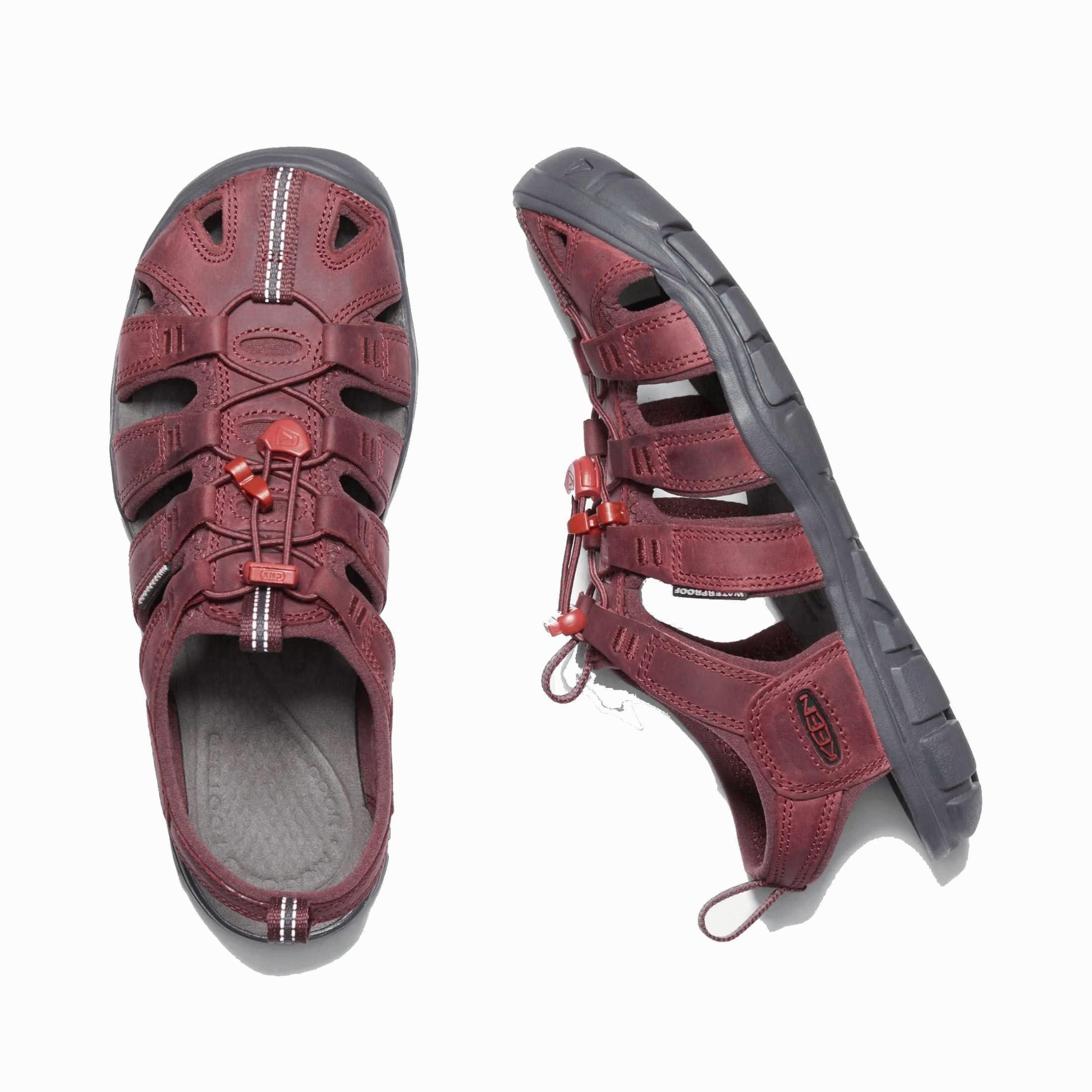 Clearwater CNX Leather Women - wine/red dahlia - 5,5 US