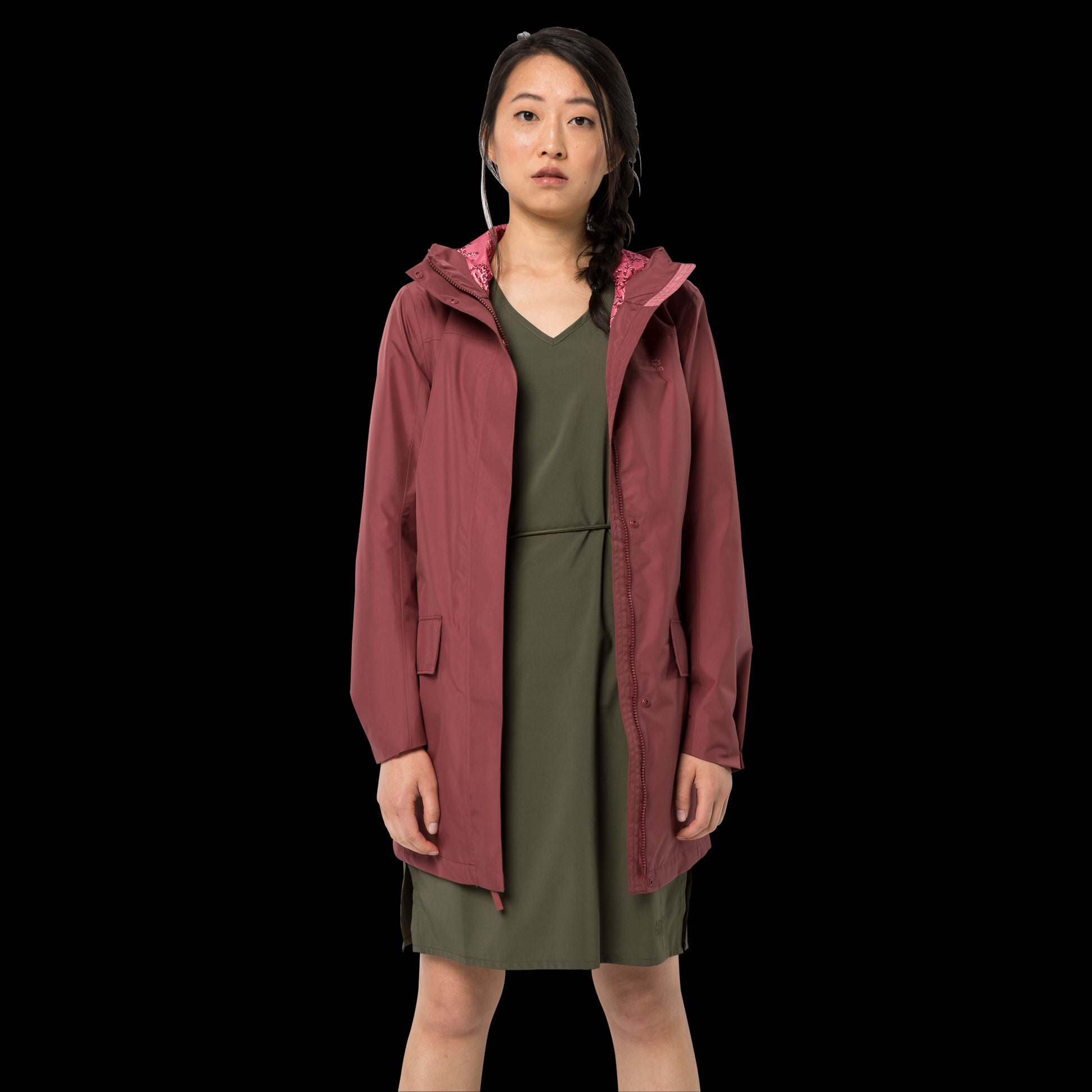 CAPE YORK COAT W - auburn - S
