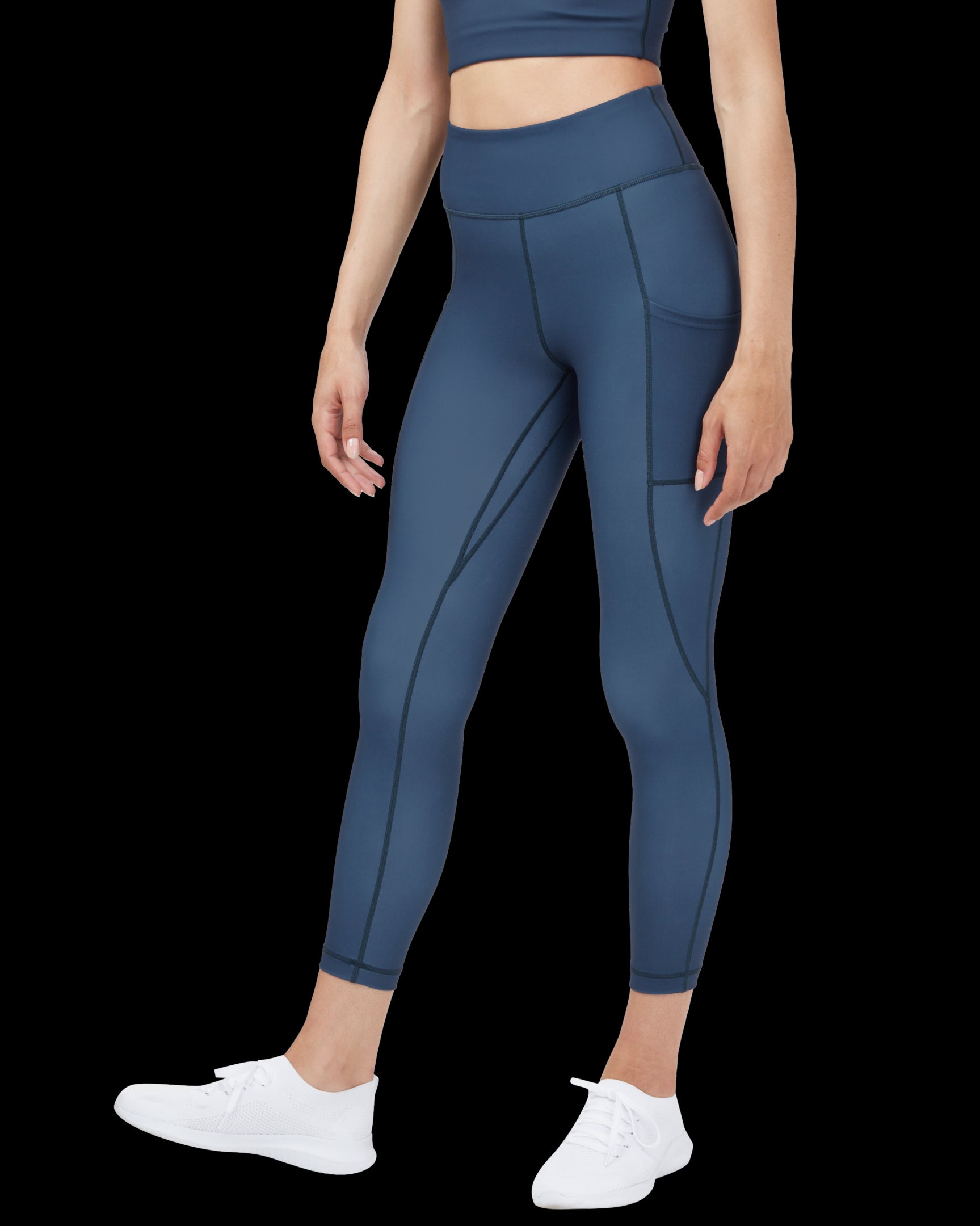 InMotion 7/8 Pocket Leggings Women - moonlit ocean - XS