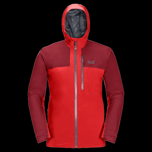 GO HIKE JACKET M - fiery red - L
