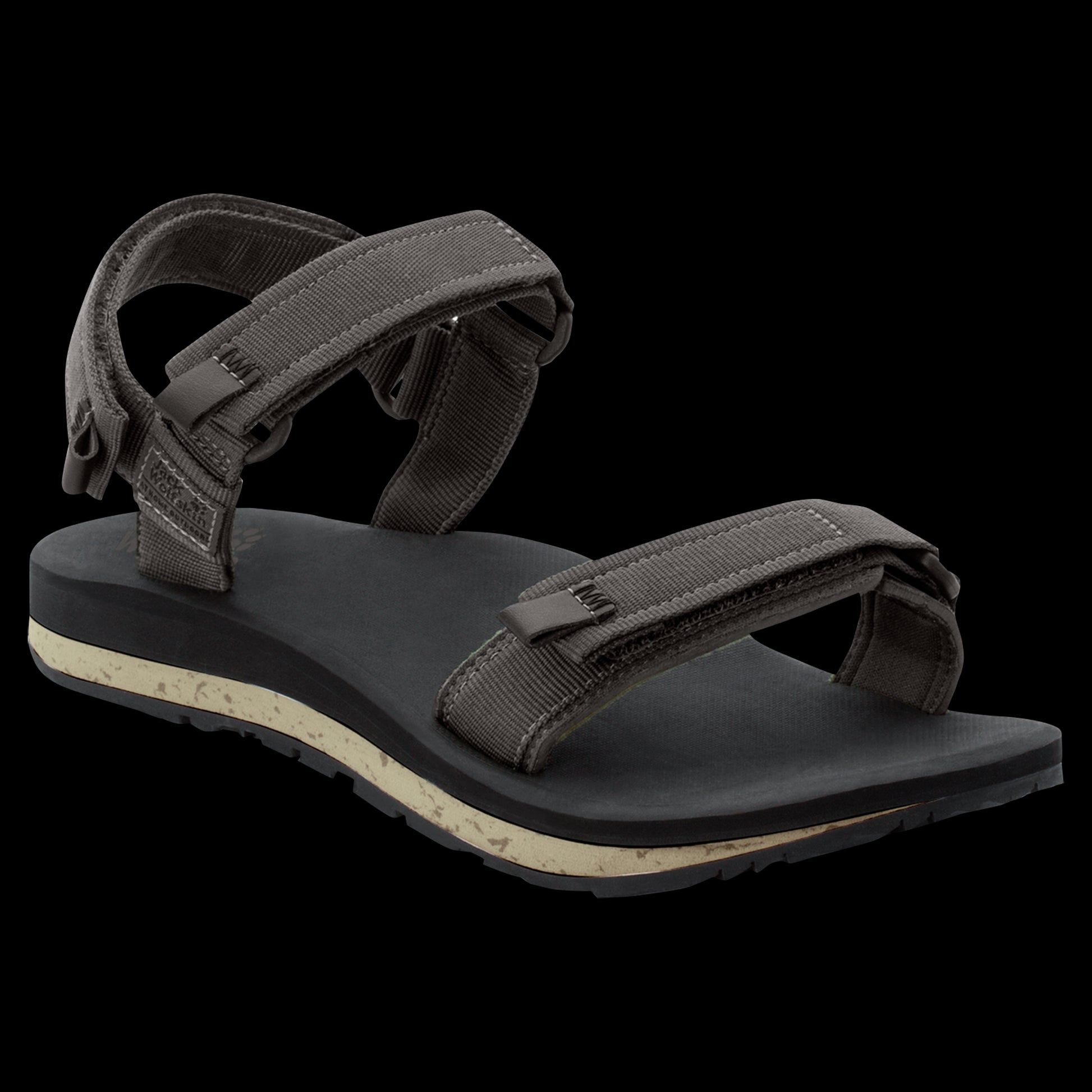 OUTFRESH SANDAL M - grey / black - 47