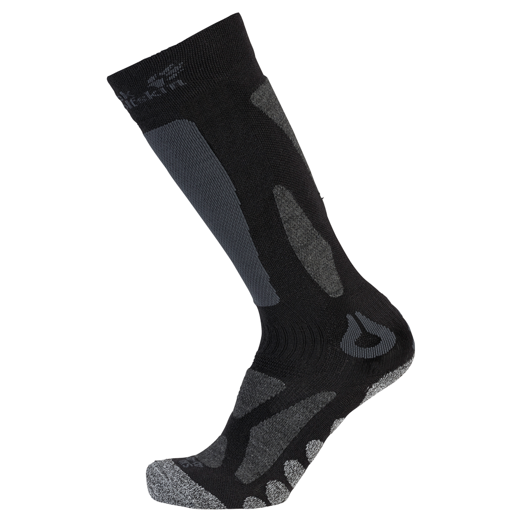 SKI MERINO SOCK HIGH CUT - Black - 35-37