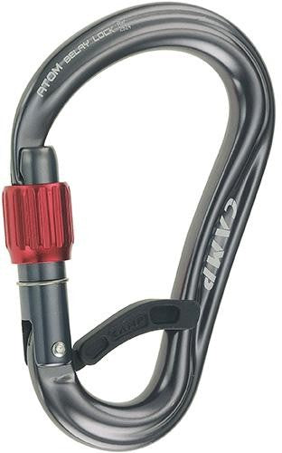 Atom Belay Lock - gun metal - -
