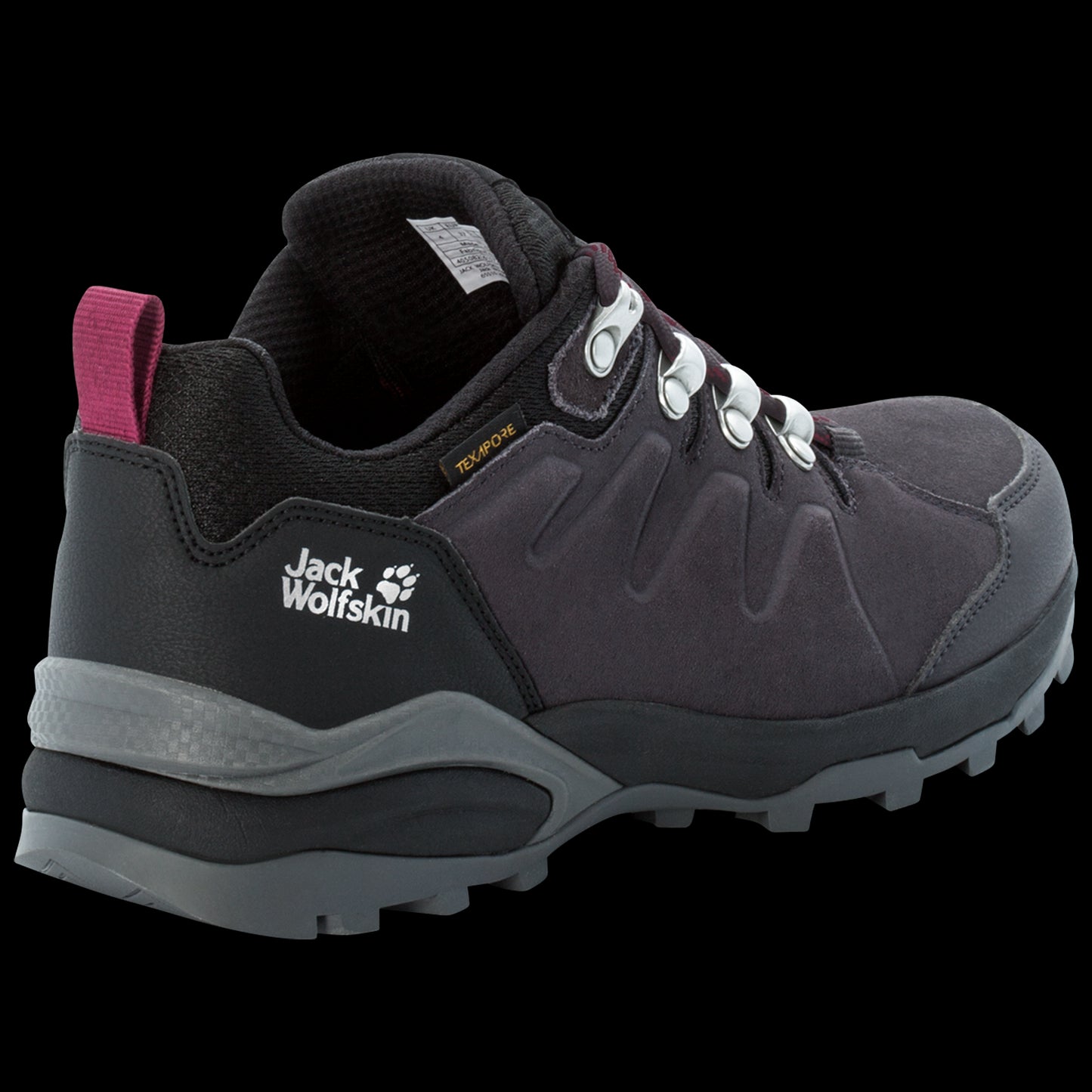 REFUGIO TEXAPORE LOW W - dark steel / purple - 39