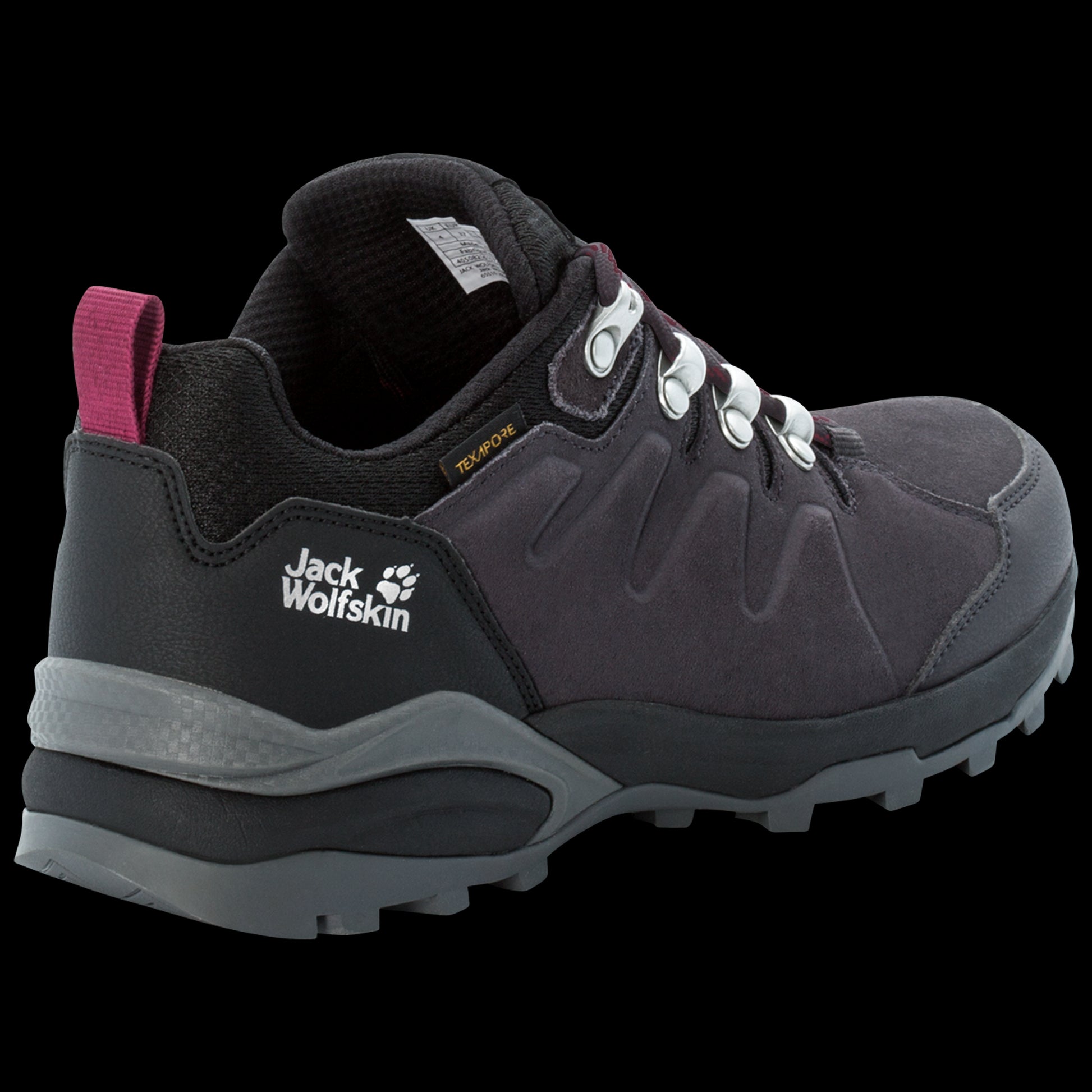 REFUGIO TEXAPORE LOW W - dark steel / purple - 39