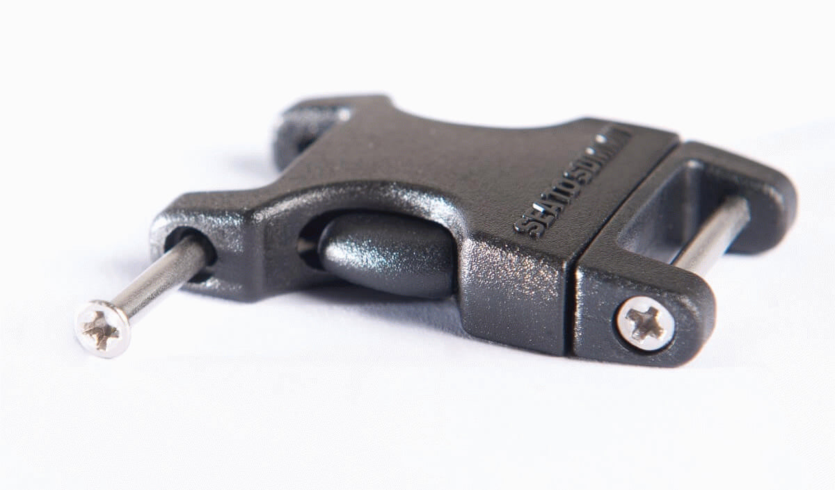 Field Repair Buckle 15mm Side Release 2 Pin - - - -
