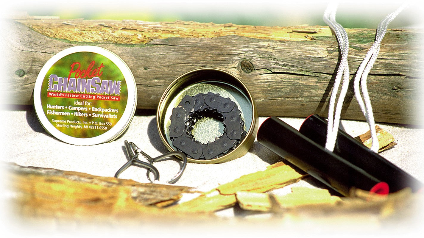 Outdoor Kettensäge m. Griffen - - - -