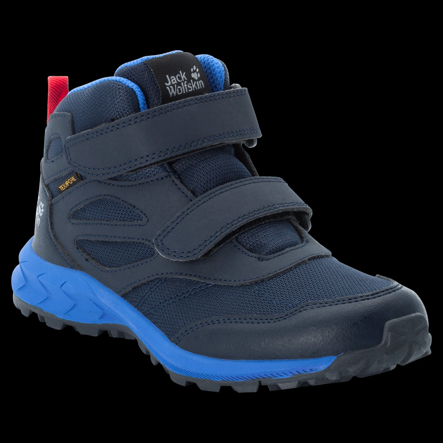 WOODLAND TEXAPORE MID VC K - dark blue / red - 35
