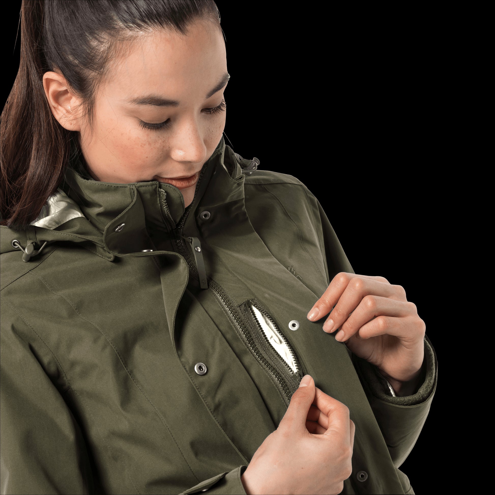 OTTAWA COAT - granite - XS