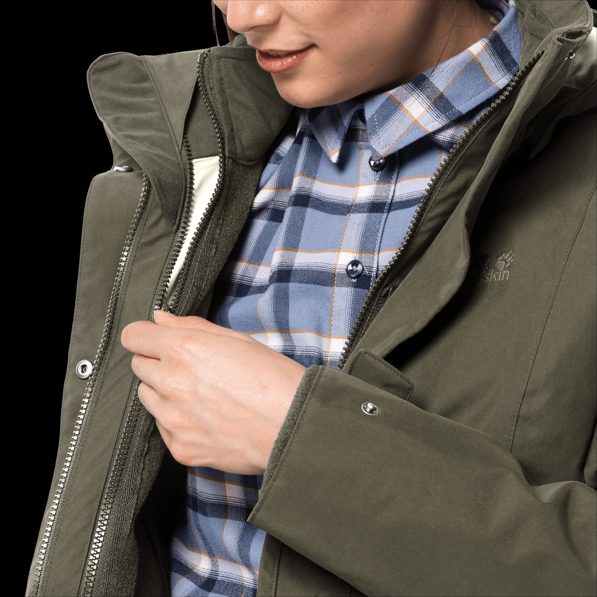 OTTAWA COAT - granite - XS