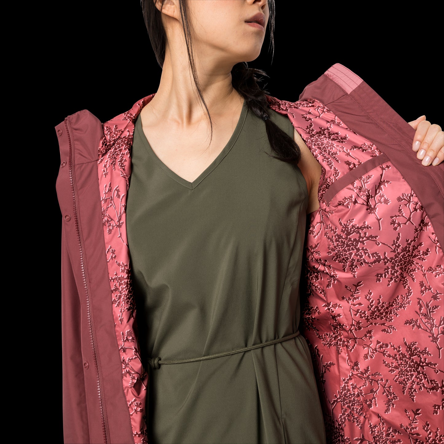 CAPE YORK COAT W - auburn - S