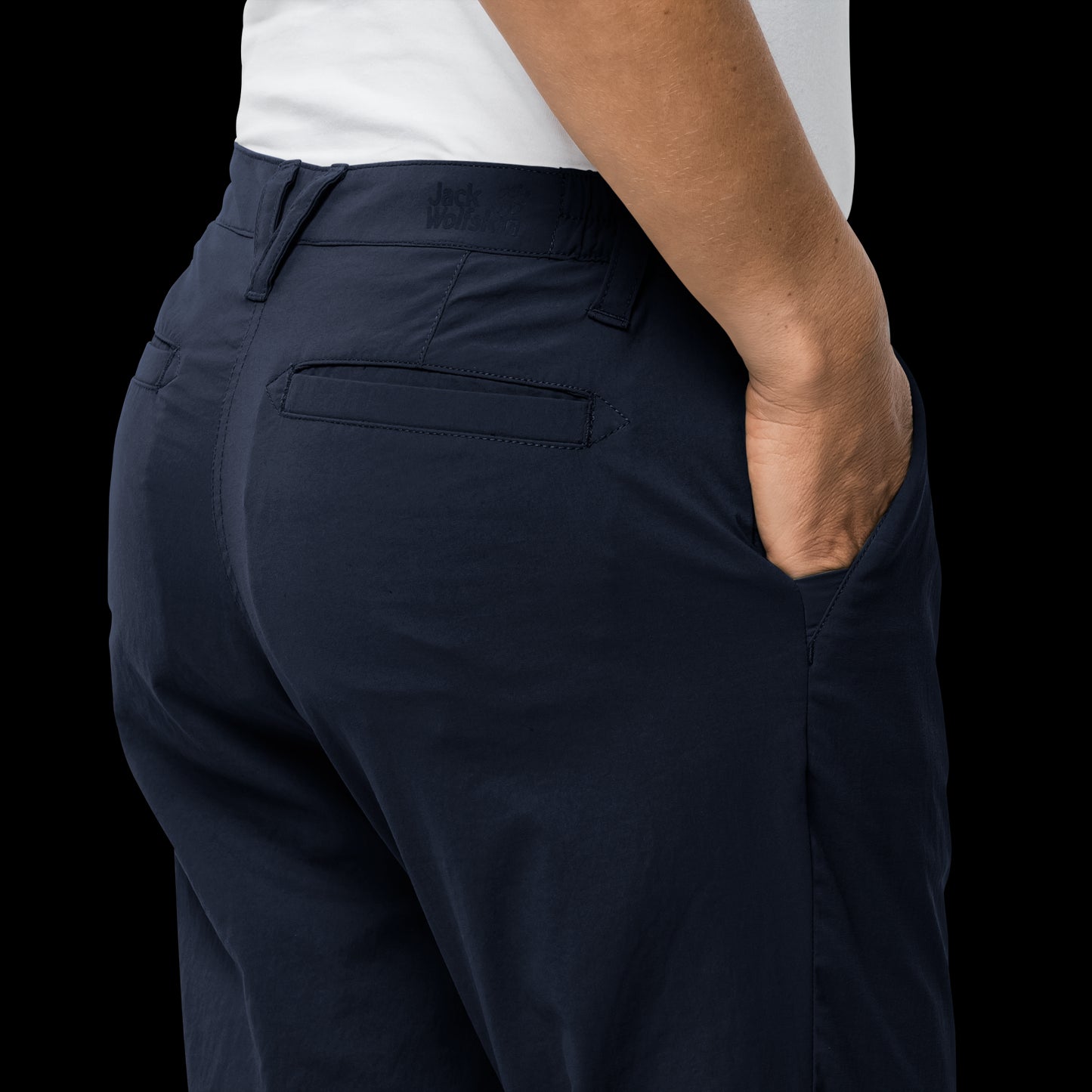 DESERT ROLL-UP PANTS W - Midnight Blue - 76