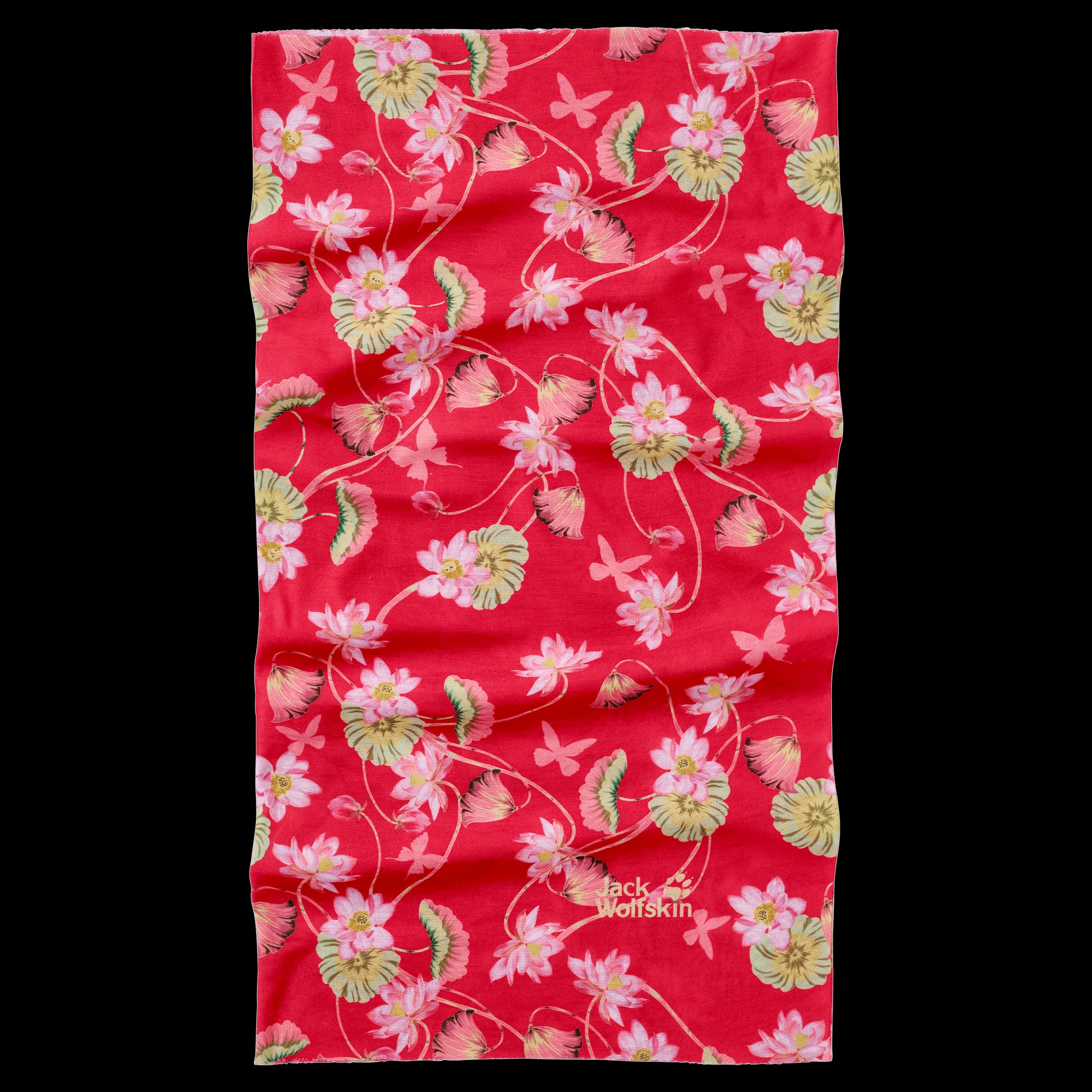 DECOR HEADGEAR - tulip red all over - ONE SIZE