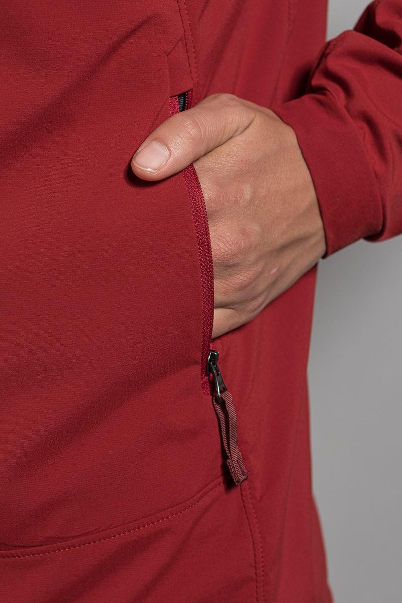 Lajus W'S Jacket - lava red - 46 Damen