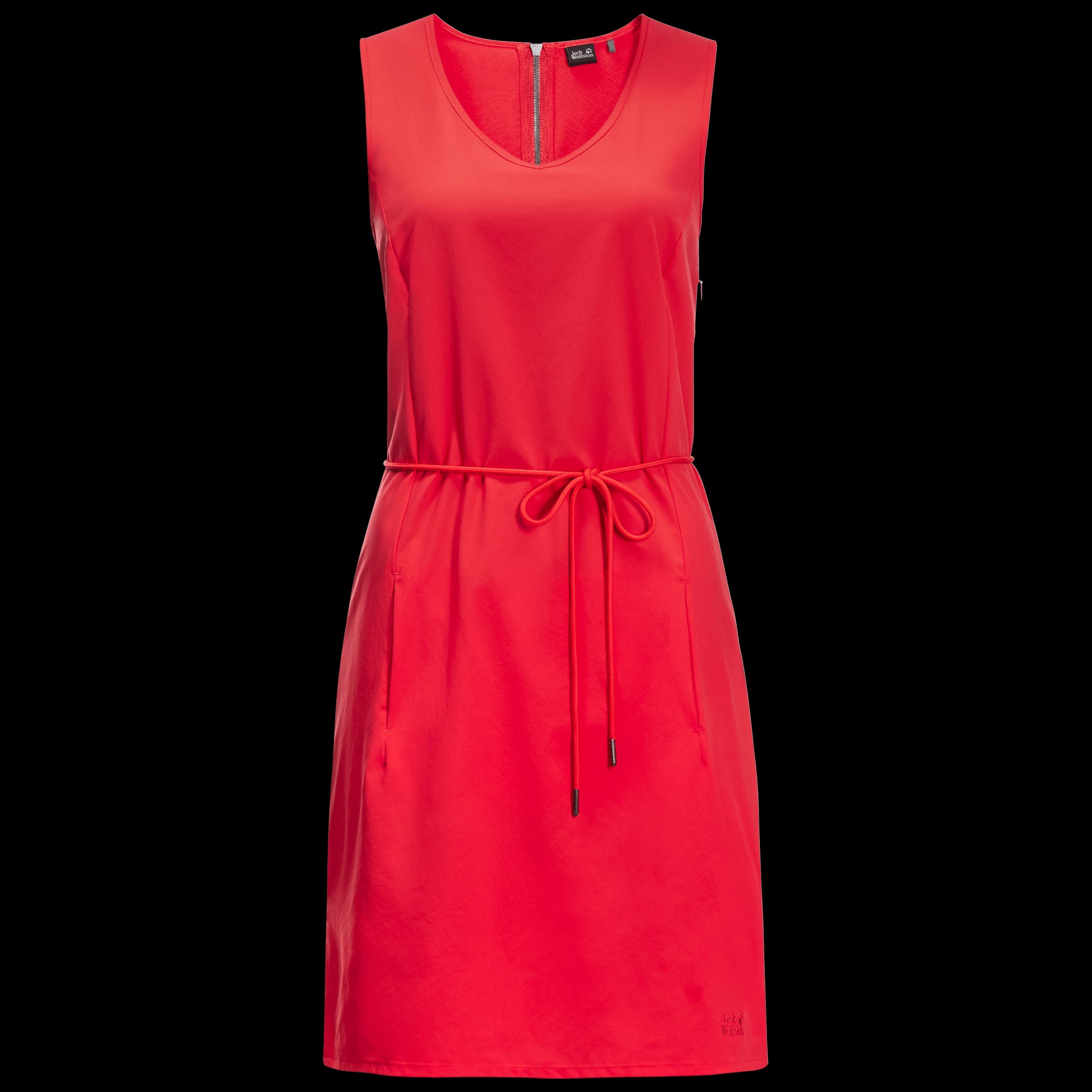 TIOGA ROAD DRESS - tulip red - S