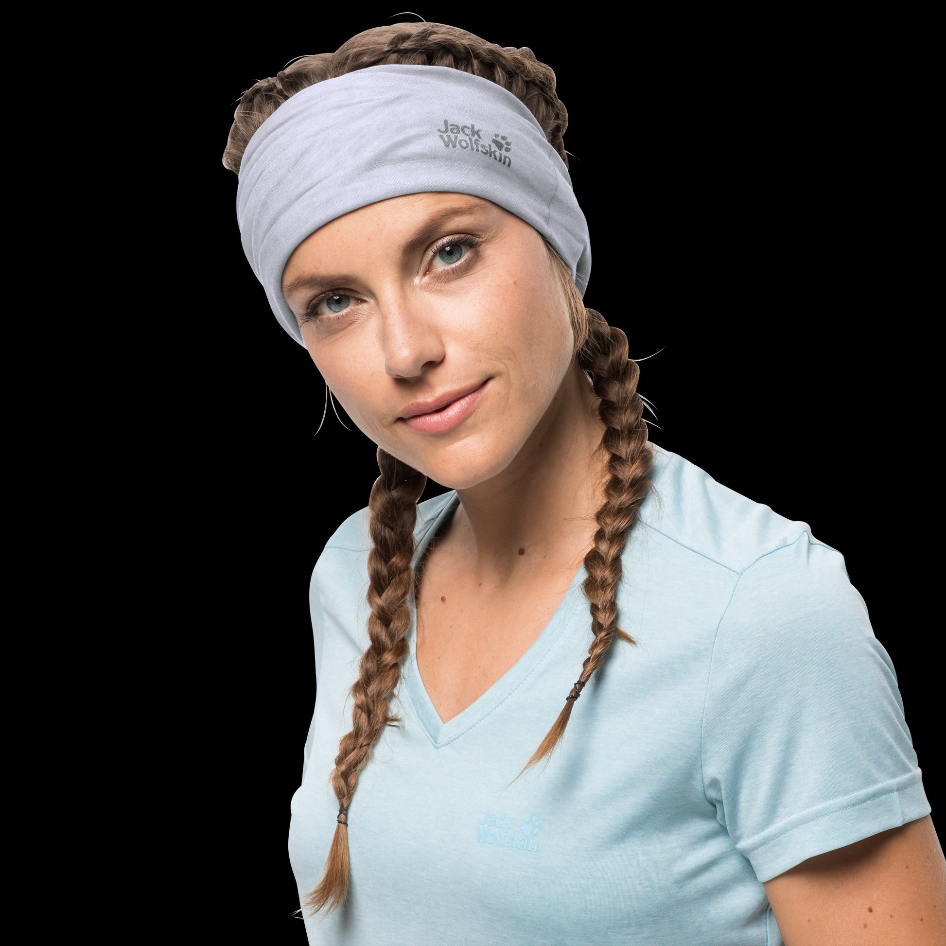 MELANGE HEADGEAR - light grey - ONE SIZE