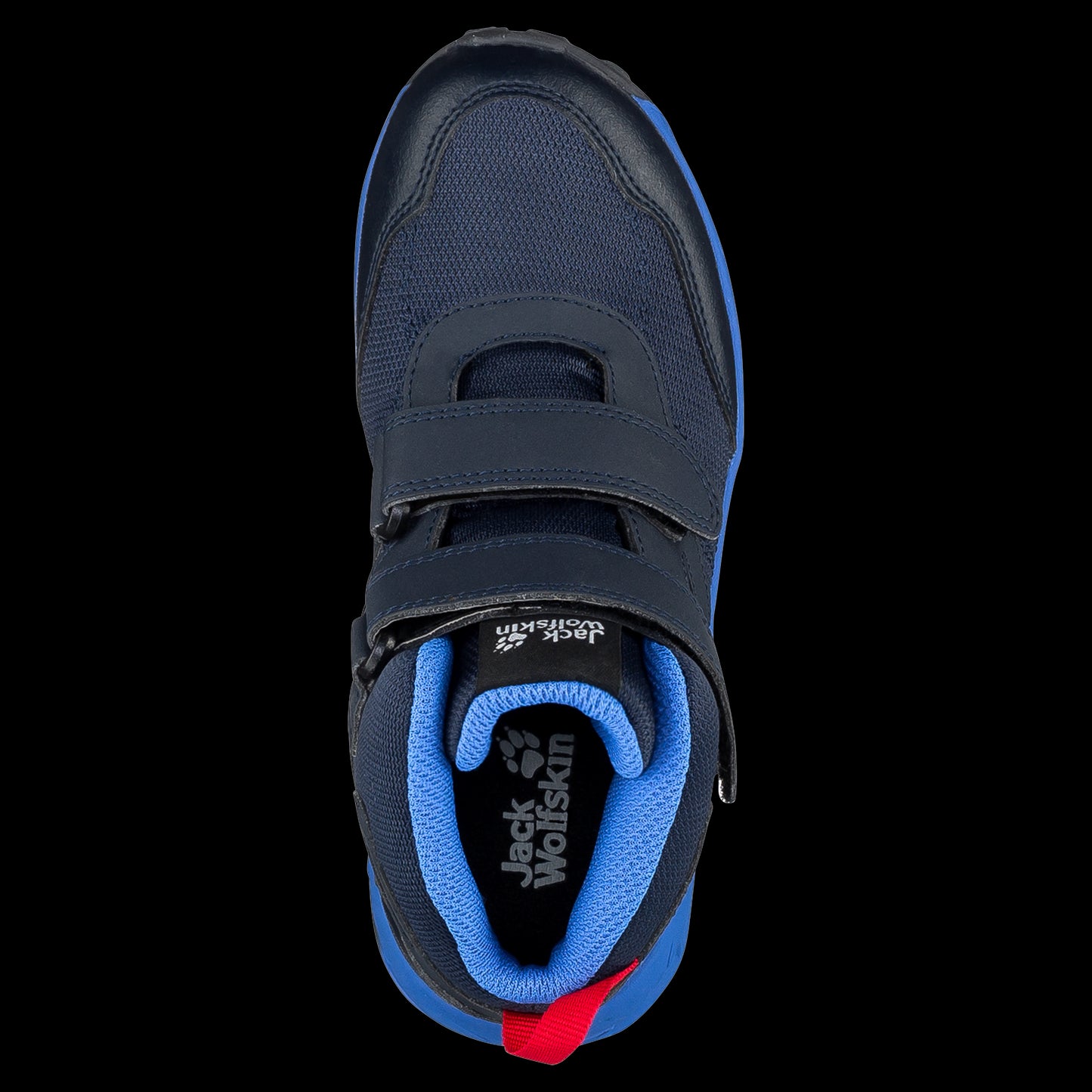 WOODLAND TEXAPORE MID VC K - dark blue / red - 35