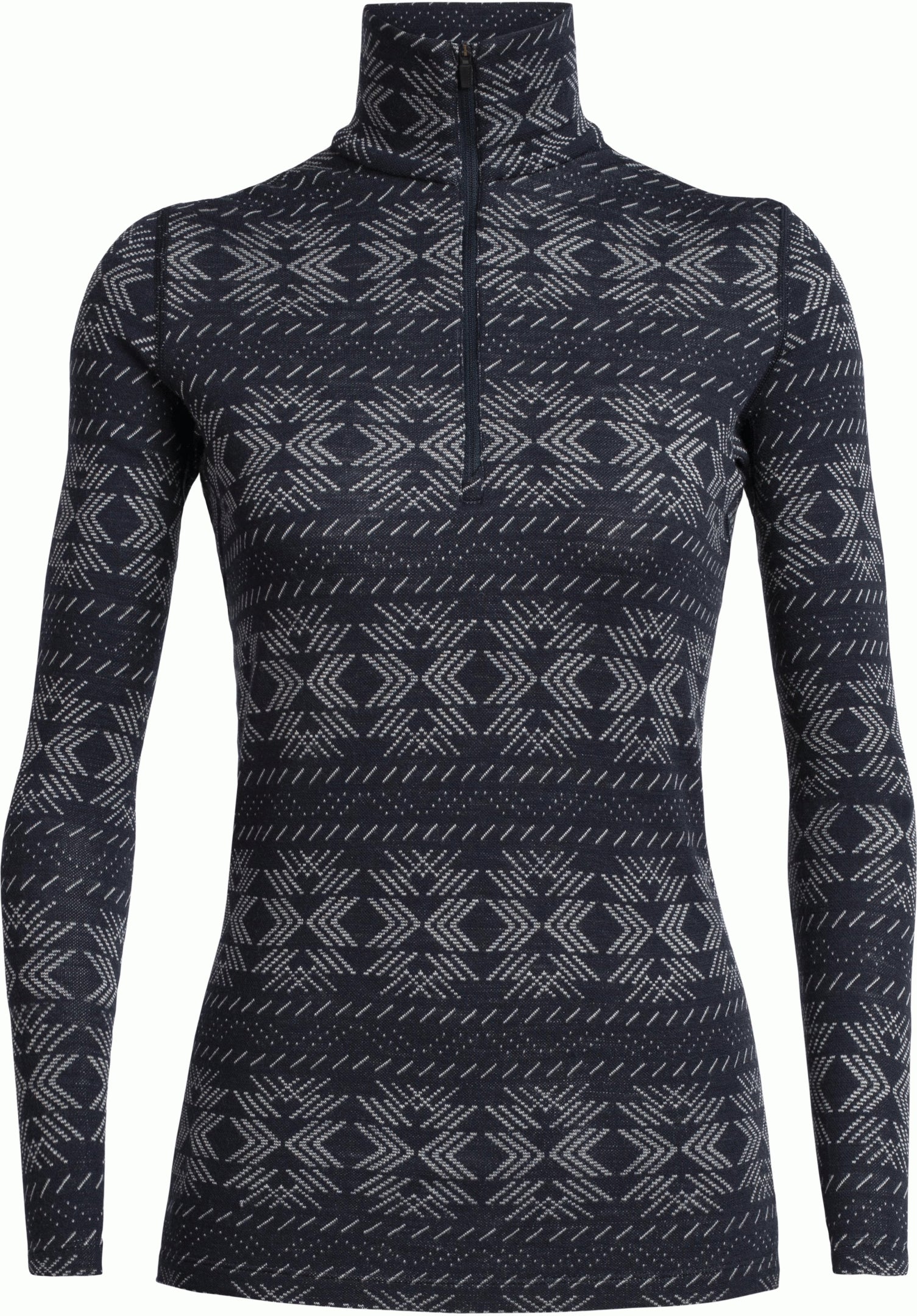 W 250 Vertex LS Half Zip Crystalline - mignight navy - L