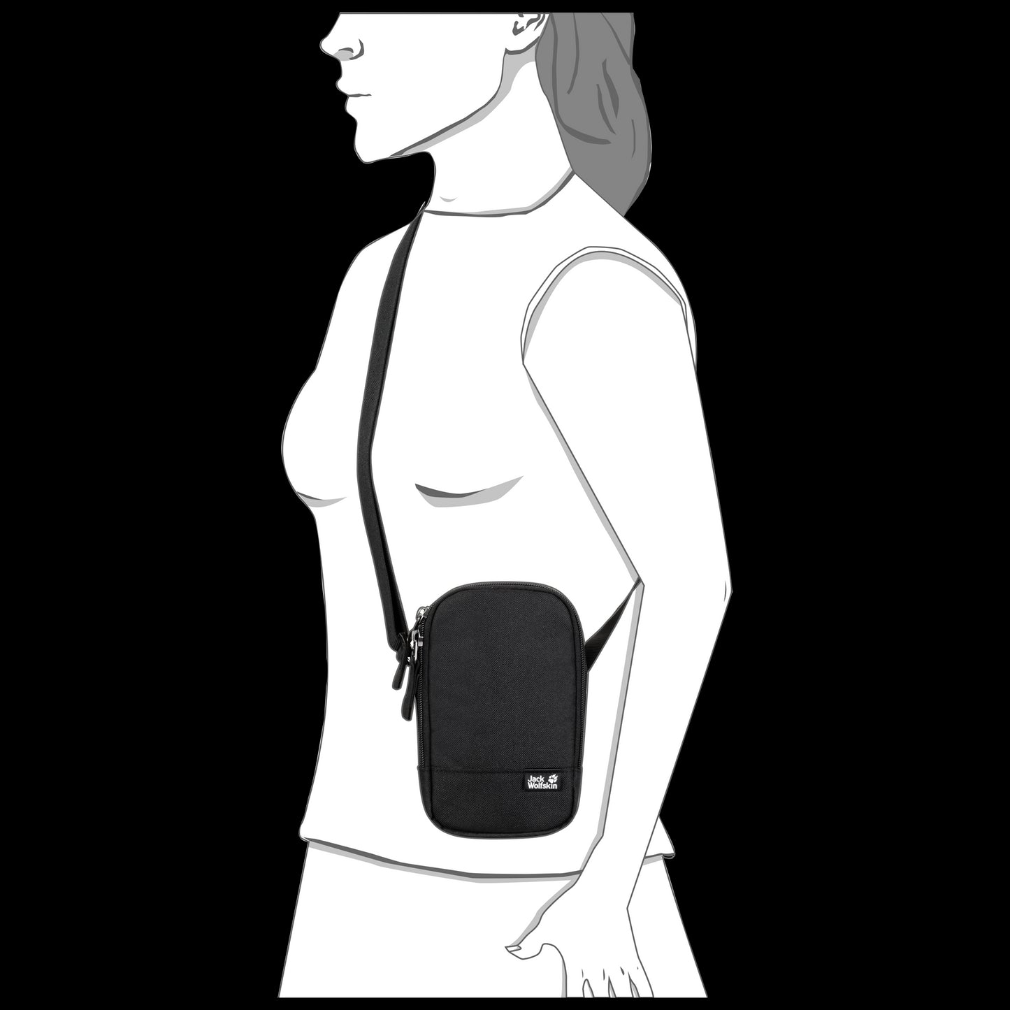 SECRETARY - Black - ONE SIZE