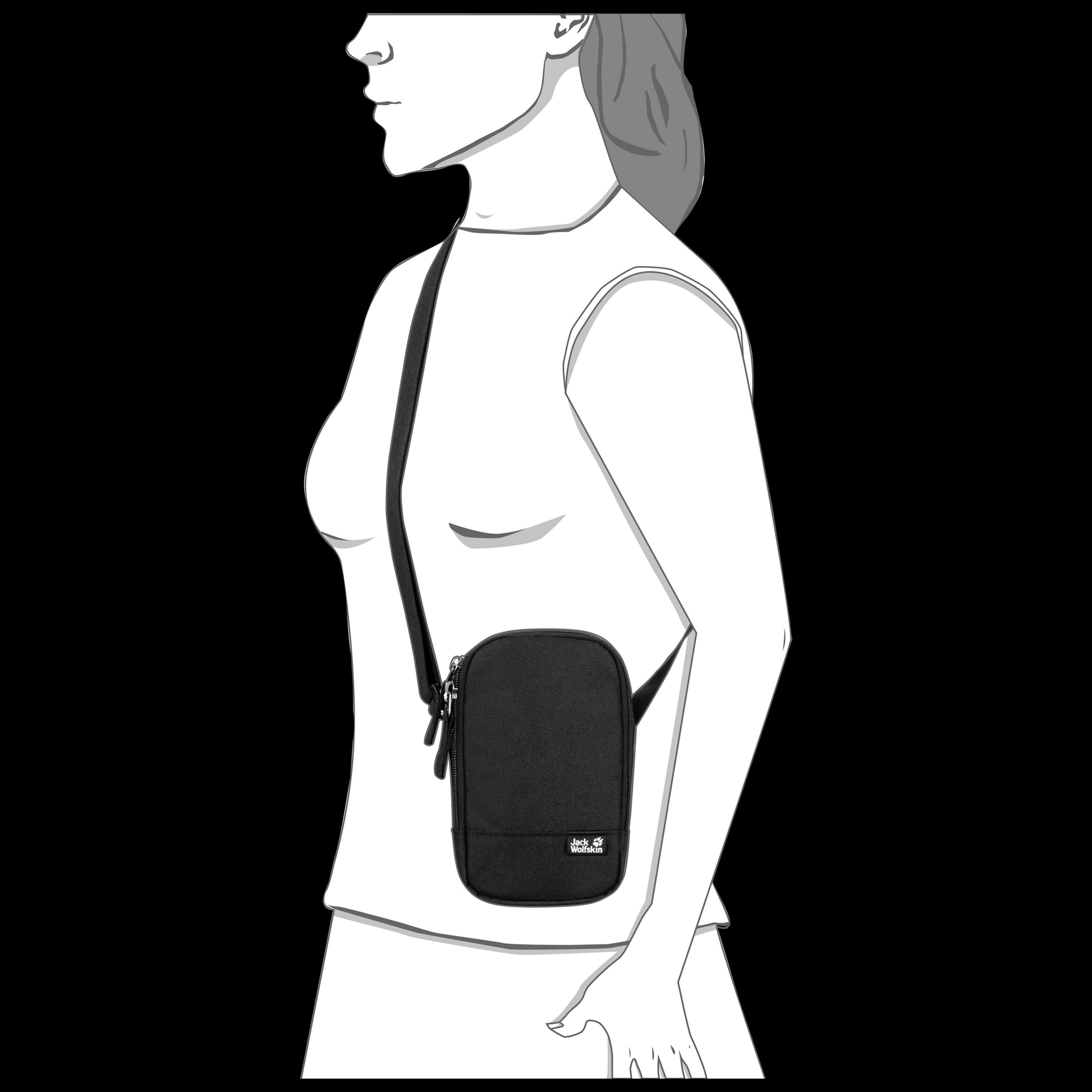 SECRETARY - Black - ONE SIZE