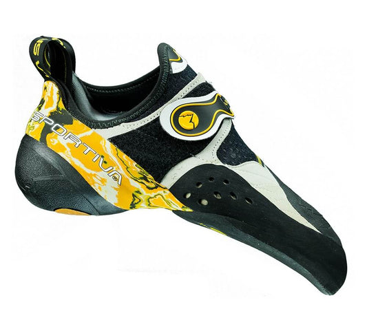 Solution XS Grip - white/yellow - 34,0 EU