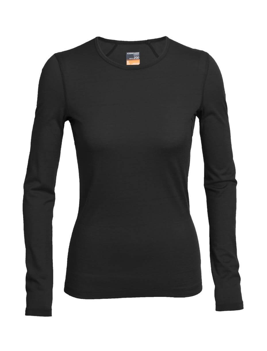 Oasis LS Crewe Women - Black - XL