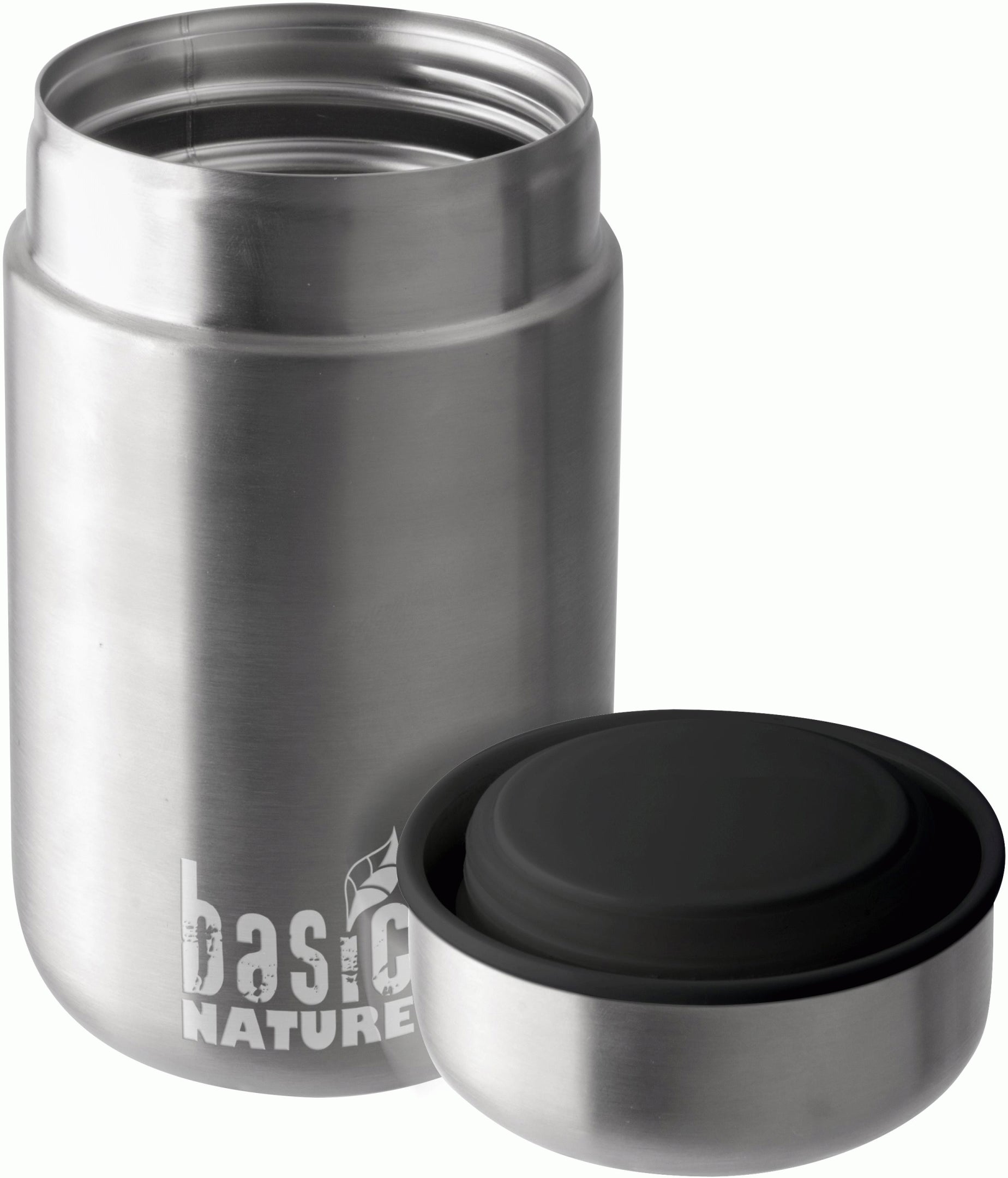 BasicNature Thermobehälter - edelstahl - -