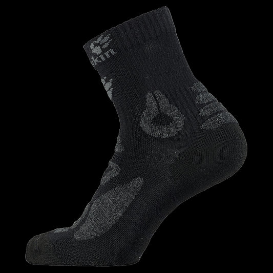 HIKING MERINO CLASSIC CUT KIDS - Black - 31-33