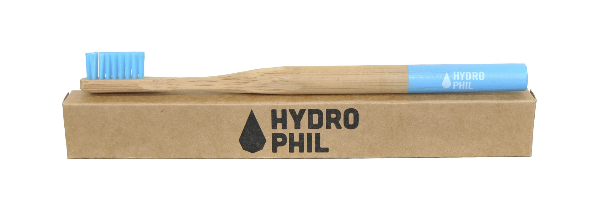 Hydrophil Zahnbürste 'Bambus' - Blau - -