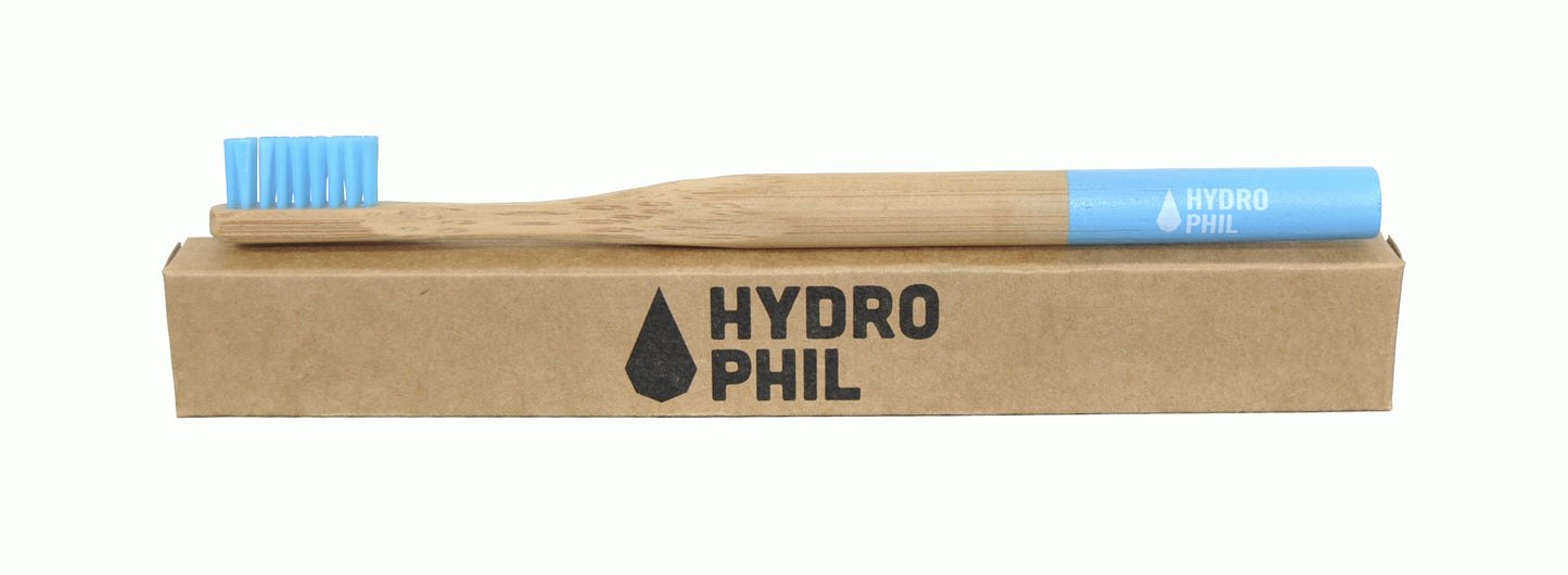 Hydrophil Zahnbürste 'Bambus' - Blau - -