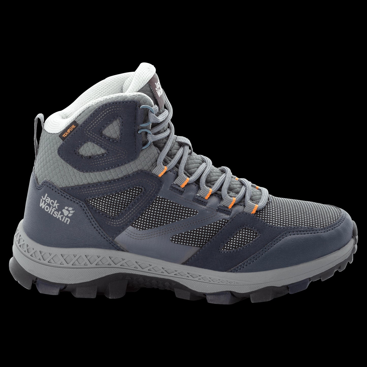 DOWNHILL TEXAPORE MID W - dark blue / grey - 3,5