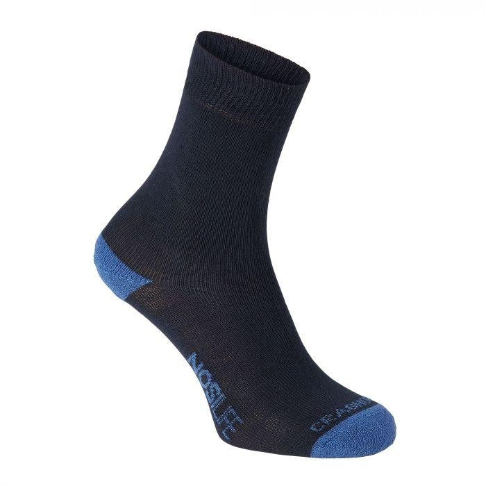 Nosilife Twin Pack Socks Ws - dark navy/soft denim - 35-38