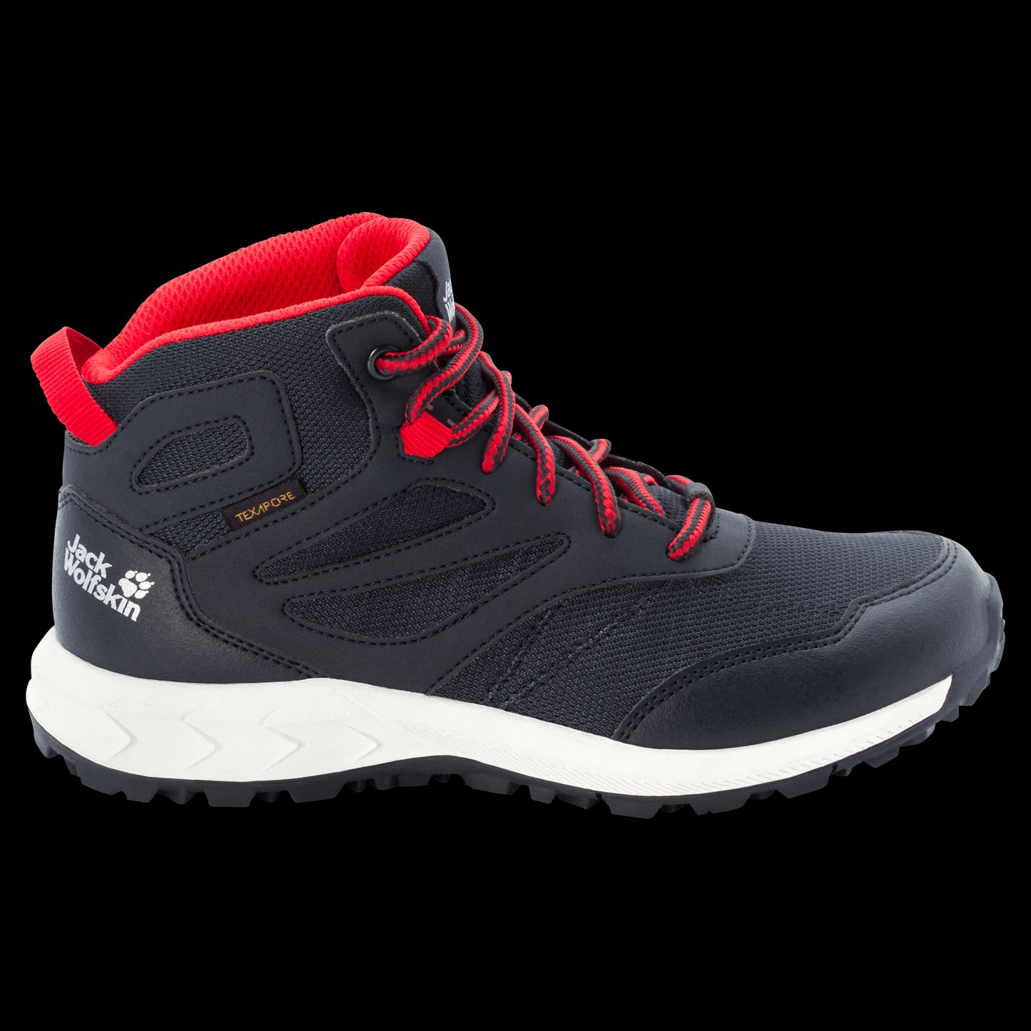 WOODLAND TEXAPORE MID K - night blue / red - 30